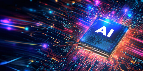 Interact with AI artificial intelligence virtual assistant chatbot in concept of AI artificial intelligence prompt engineering,AI deep learning to use generative AI for work support.
