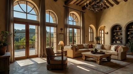 italian villa interior design