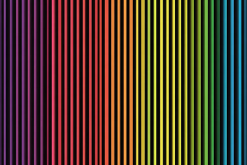 Rainbow Stripes on Black Background: A vibrant and dynamic abstract design featuring a spectrum of colored stripes against a black background. This visually engaging image evokes a sense of energy.