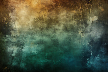 Obraz premium Rustic Abstract Texture: A captivating blend of earthy hues and textured layers create a timeless and evocative background. This digital painting evokes feelings of nostalgia, mystery, and depth. 
