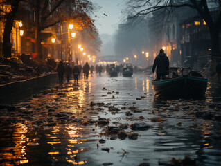 Pollution Plagues the City. Generative AI