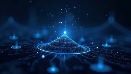 Data cloud storage device with ai network connection internet of business technology.