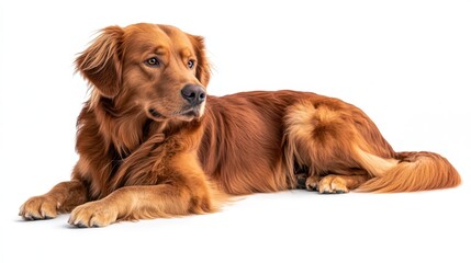 The Loving Golden Retriever