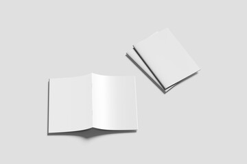 A4 Catalog Brochure Blank Background