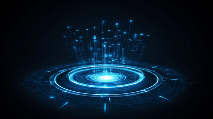 background with lots of light spots