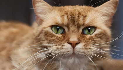 portrait of a cat, generative ai	