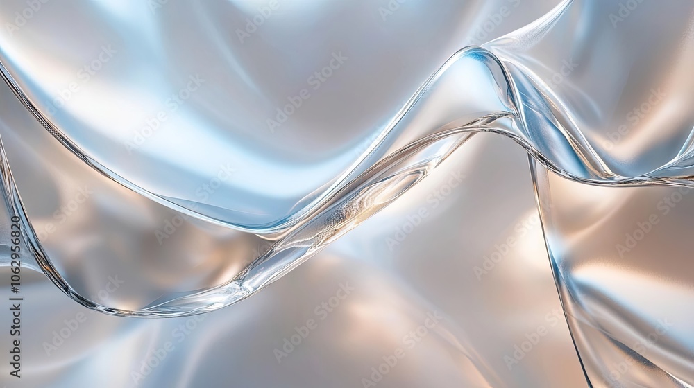 Poster abstract background with light rays shimmering through glass creates a captivating visual experience