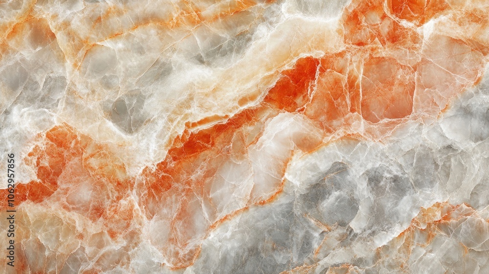 Poster seamless texture of natural marble enhances visuals with multicolored abstract patterns. this natura