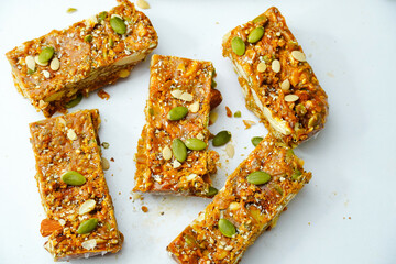 Energy bars - Protein bar snack for healthy life