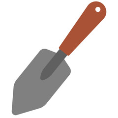 Shovel element. Gardent tool