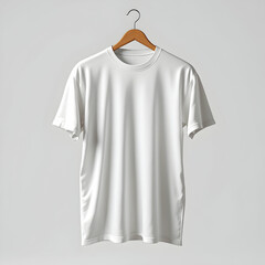 Plain White T-Shirt Mockup