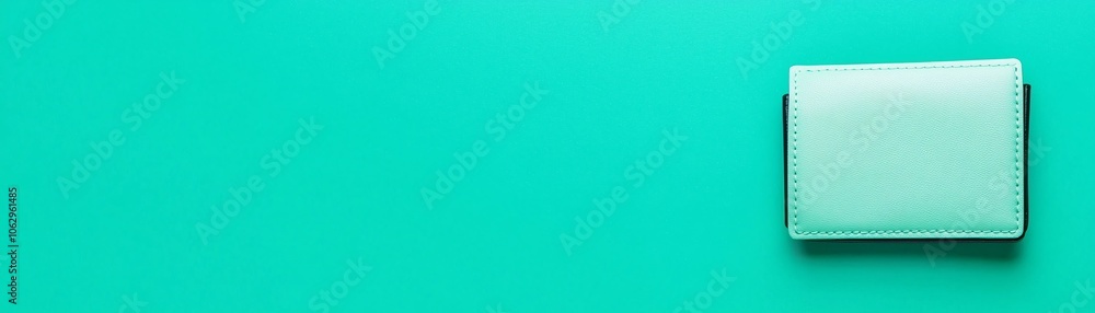 Poster An open wallet with a discount coupon visible, placed on a plain background to emphasize savings and value. Copy space is generously provided for text or branding.