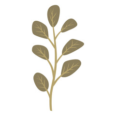 Obraz premium leaves illustration