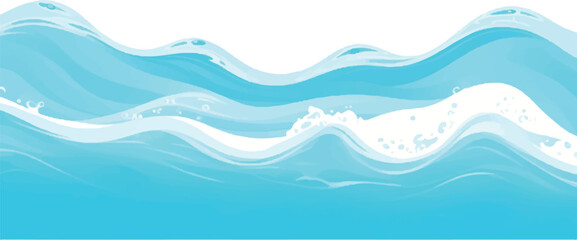 Transparent abstract soft blue and green abstract water color ocean wave texture background. Banner Graphic Resource as background for ocean wave and water wave abstract graphics	