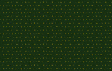 Christmas Wrapping Paper Seamless Illustration. Holiday Seamless Vector Pattern Christmas Elements Snowflakes Background. Hand Drawn. Simple Design For Textile, Wallpaper, Fabric Prints Or Wrapping	