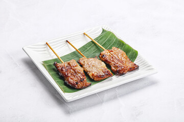 Thai cuisine - grilled pork skewer