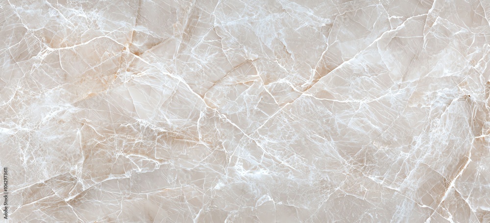 Poster elegant marble texture with soft beige and white veins, ideal for backgrounds and design elements. h