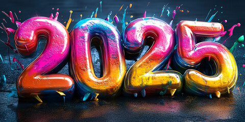 Celebrate the arrival of 2025 with colorful festivities