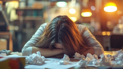 The Woman Overwhelmed by Failure