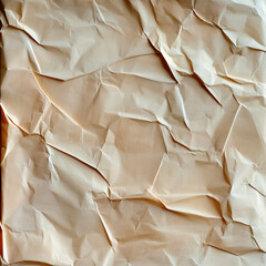 Crumpled paper creates unique textures for art