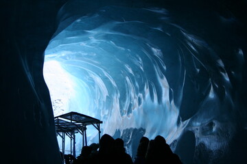 Icy blue igloo