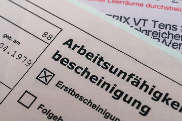 Krankenschein in Deutschland