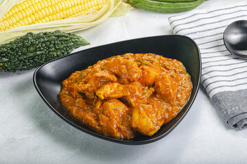Indian cuisine - Kadai chicken masala