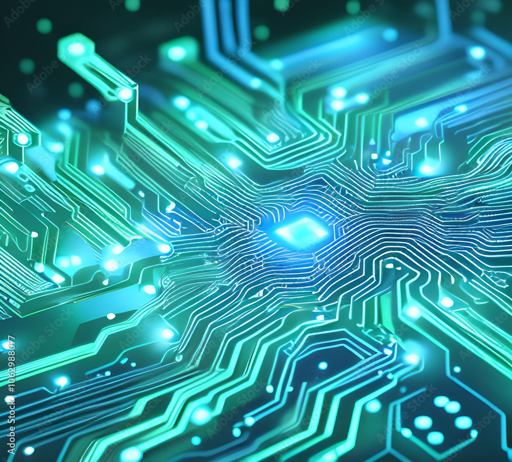Poster blue tech lines universal background simple science and technology business line technology backgrou