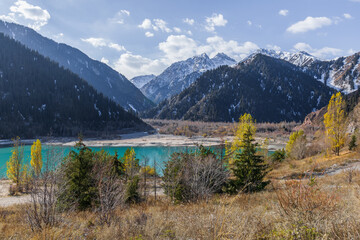 lake in the mountains