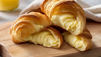 croissants on a plate