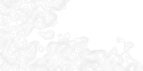 Black and white lines seamless Topographic map patterns, topography line map. Vintage outdoors style. The stylized height of the topographic map contour in lines and contours isolated on transparent.