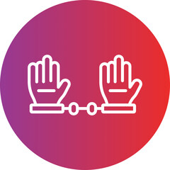 Obraz premium Detain icon style