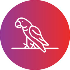 Parrot icon style