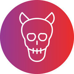 Devil icon style