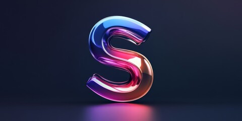 A cool logo with a 3D look, featuring a single capital letter.