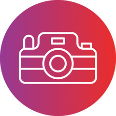 Photo Camera icon style