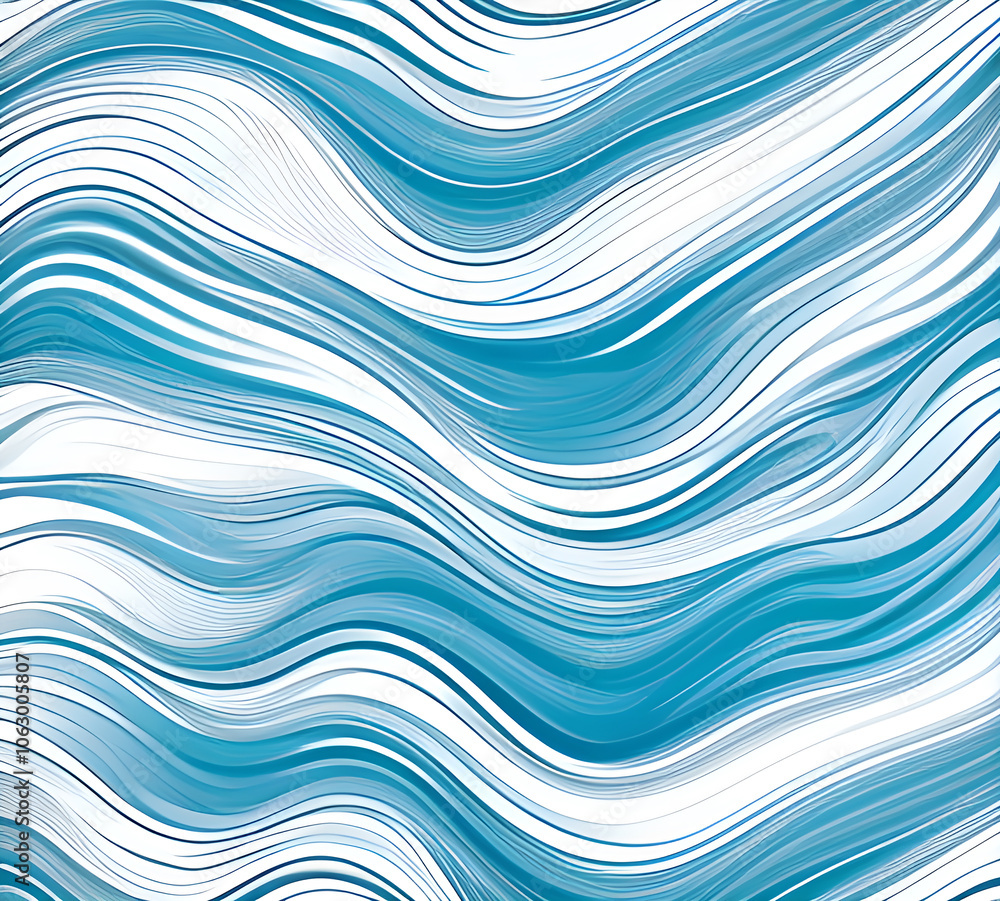 Aufkleber blue and colorful wavy dynamic motion graphics. light motion shape curve. wavy banner template. back