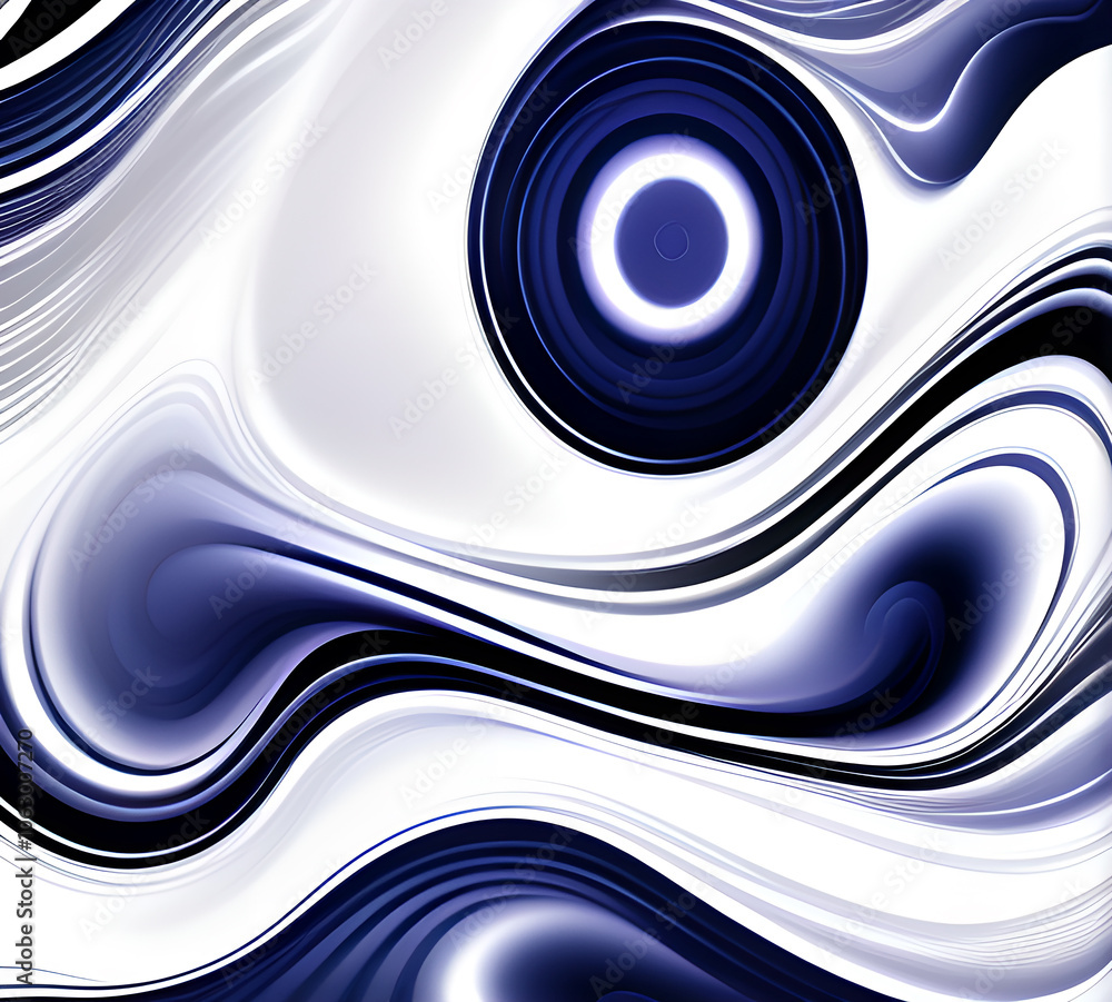 Poster blue and colorful wavy dynamic motion graphics. light motion shape curve. wavy banner template. back