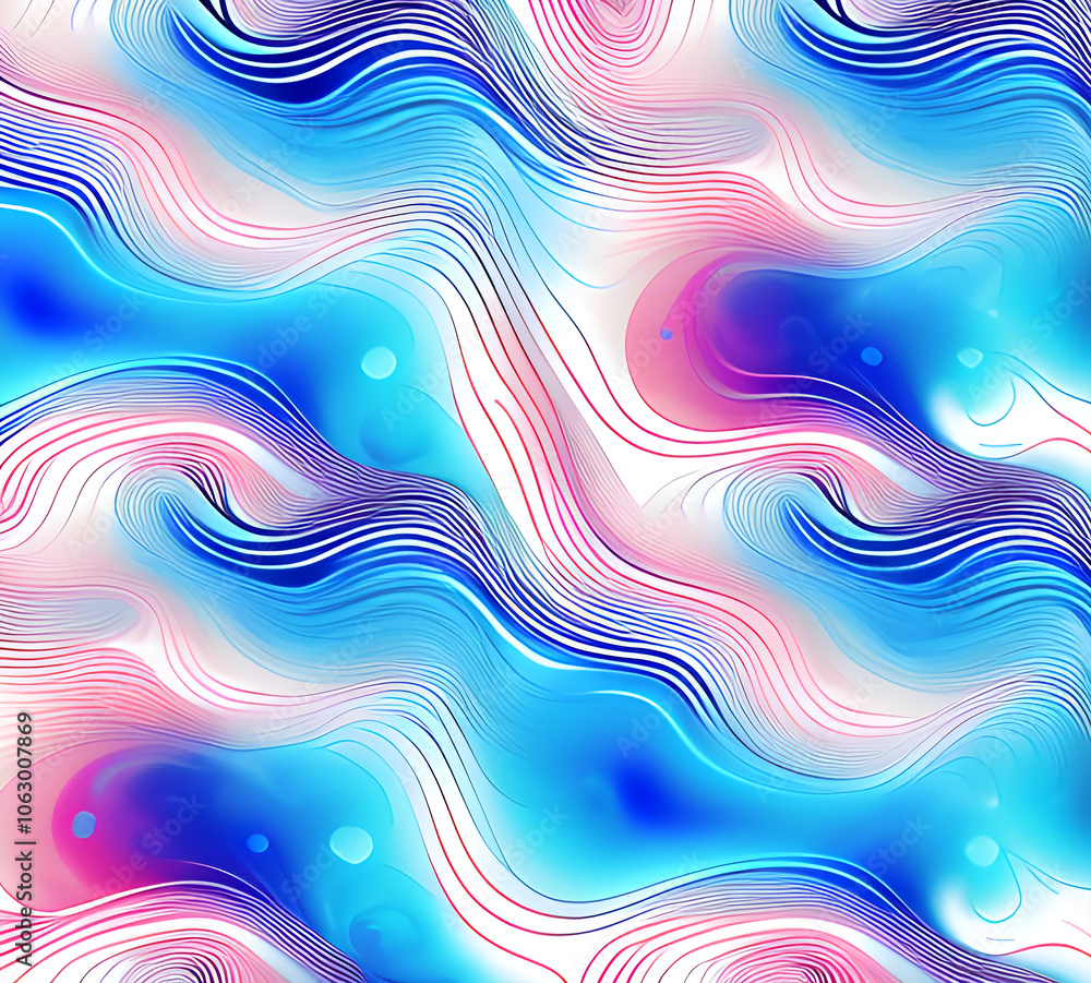 Poster blue and colorful wavy dynamic motion graphics. light motion shape curve. wavy banner template. back