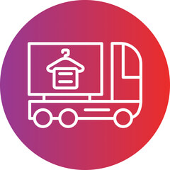 Delivery Truck icon style