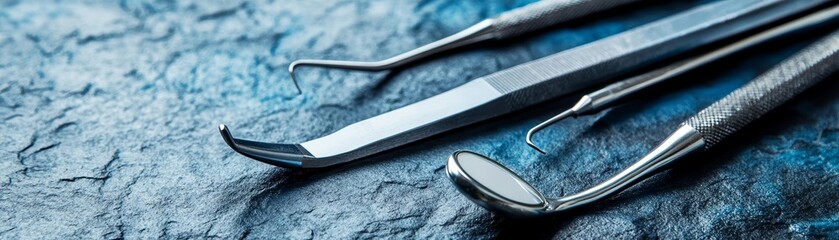 A dentist uses dental tools to showcase bonding treatment for fixing small tooth imperfections