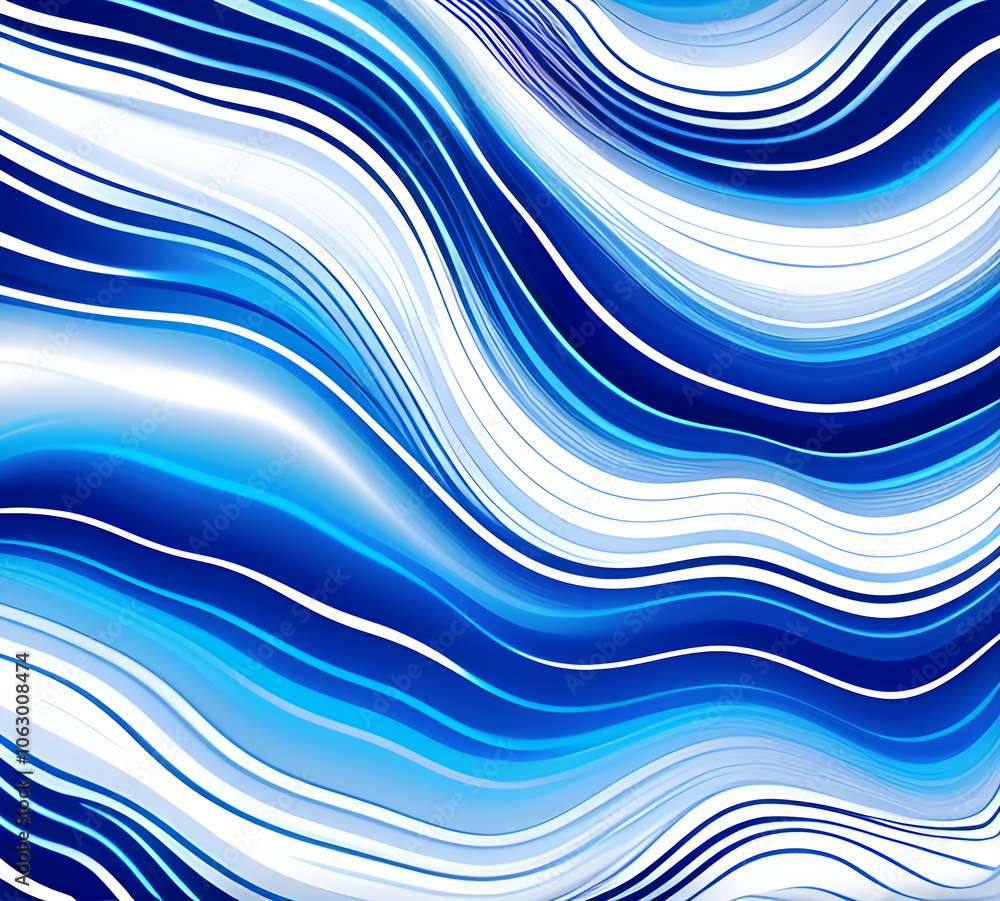 Poster blue and colorful wavy dynamic motion graphics. light motion shape curve. wavy banner template. back