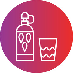 Water Bottle icon style