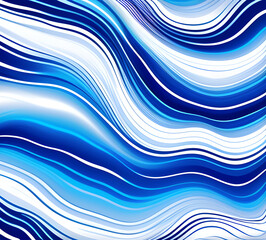Fototapeta premium Blue and colorful wavy dynamic motion graphics. light motion shape curve. wavy banner template. background texture, neat cracks, 8k quality. generative ai 