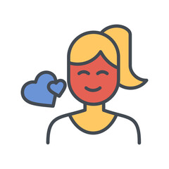 Love and Affection Vector Icon