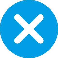 Obraz premium 엑스 싸인을 들고 있는 손 팻말