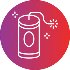 Firecracker icon style