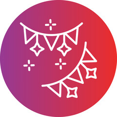 Garlands icon style