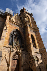 St Martin Church in Colmar in France