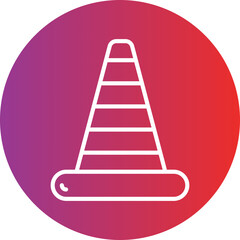 Traffic Cone icon style